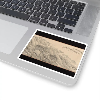 Wu Yun - Landscape - 1854 v5 - STICKER Vinyl Kiss-Cut Decal