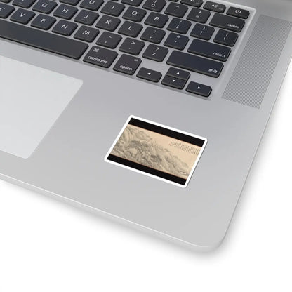Wu Yun - Landscape - 1854 v5 - STICKER Vinyl Kiss-Cut Decal