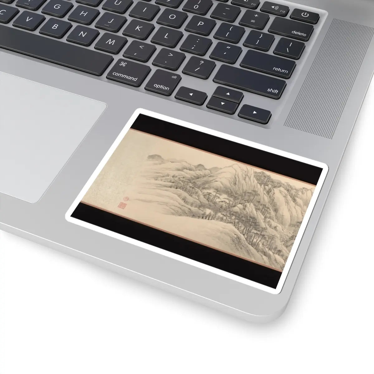 Wu Yun - Landscape - 1854 v6 - STICKER Vinyl Kiss-Cut Decal