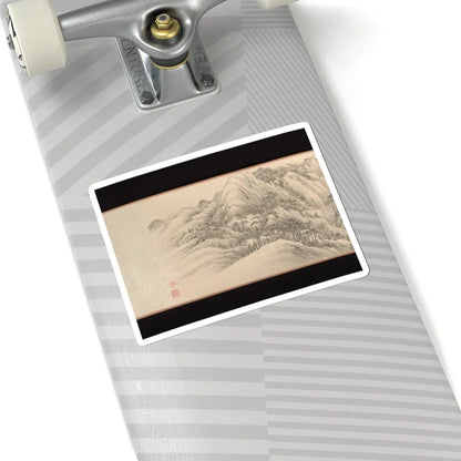 Wu Yun - Landscape - 1854 v6 - STICKER Vinyl Kiss-Cut Decal