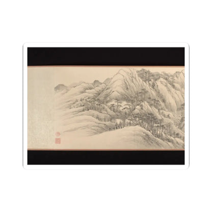 Wu Yun - Landscape - 1854 v6 - STICKER Vinyl Kiss-Cut Decal