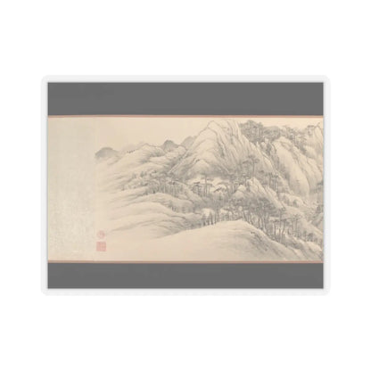 Wu Yun - Landscape - 1854 v6 - STICKER Vinyl Kiss-Cut Decal