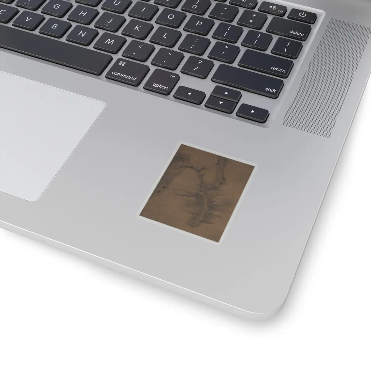 Wu Zhen - Crooked Pine - dated 1335 v3 - STICKER Vinyl Kiss-Cut Decal