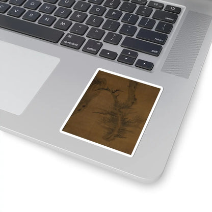 Wu Zhen - Crooked Pine - dated 1335 v3 - STICKER Vinyl Kiss-Cut Decal