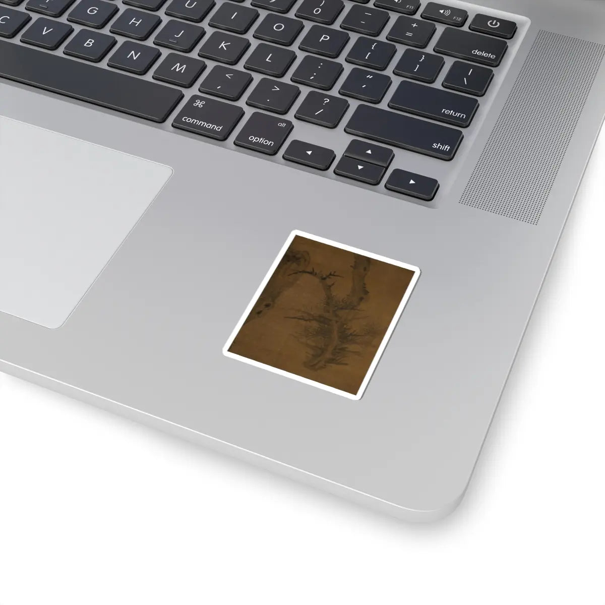 Wu Zhen - Crooked Pine - dated 1335 v3 - STICKER Vinyl Kiss-Cut Decal