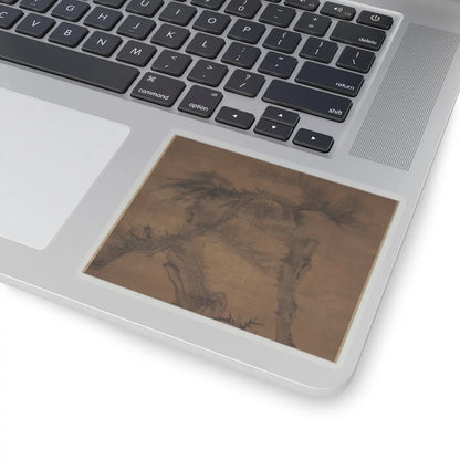 Wu Zhen - Crooked Pine - dated 1335 v4 - STICKER Vinyl Kiss-Cut Decal