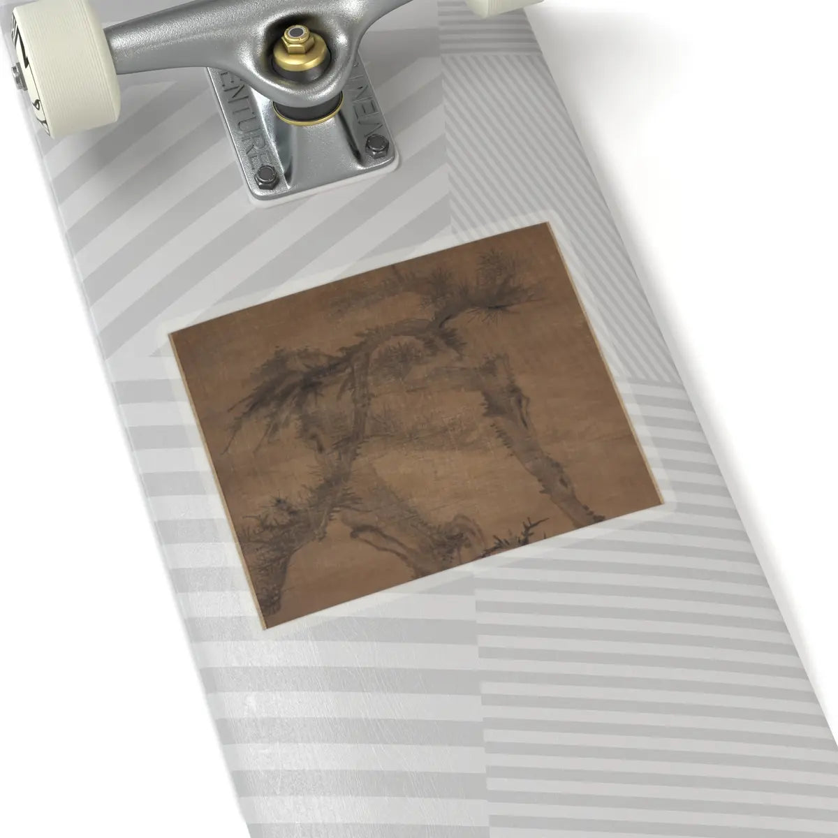 Wu Zhen - Crooked Pine - dated 1335 v4 - STICKER Vinyl Kiss-Cut Decal