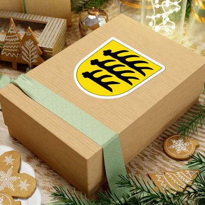 Wuerttemberg Arms (Germany) (Coat of Arms) STICKER Vinyl Kiss-Cut Decal - The Sticker Space