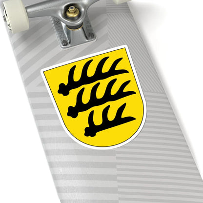 Wuerttemberg Arms (Germany) (Coat of Arms) STICKER Vinyl Kiss-Cut Decal - The Sticker Space