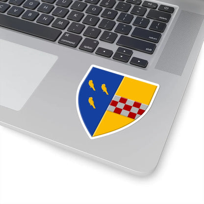 Wuustwezel wapen (Belgium) (Coat of Arms) STICKER Vinyl Kiss-Cut Decal - The Sticker Space