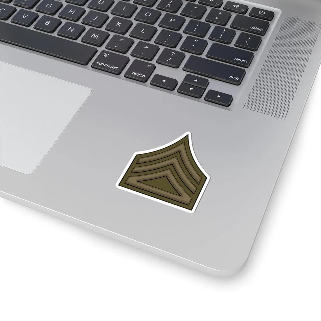 WW1 CompanySupplySgt (United States) (Military Rank) STICKER Vinyl Kiss-Cut Decal - The Sticker Space