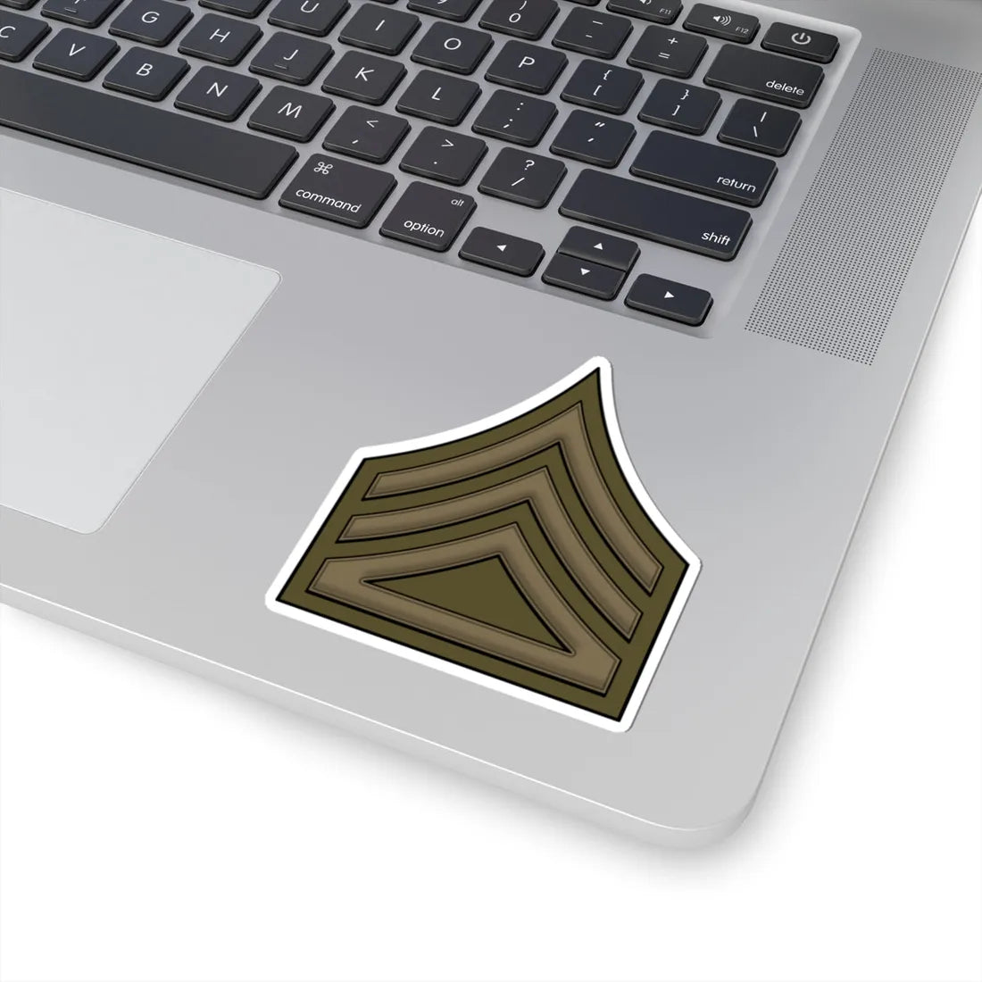 WW1 CompanySupplySgt (United States) (Military Rank) STICKER Vinyl Kiss-Cut Decal - The Sticker Space
