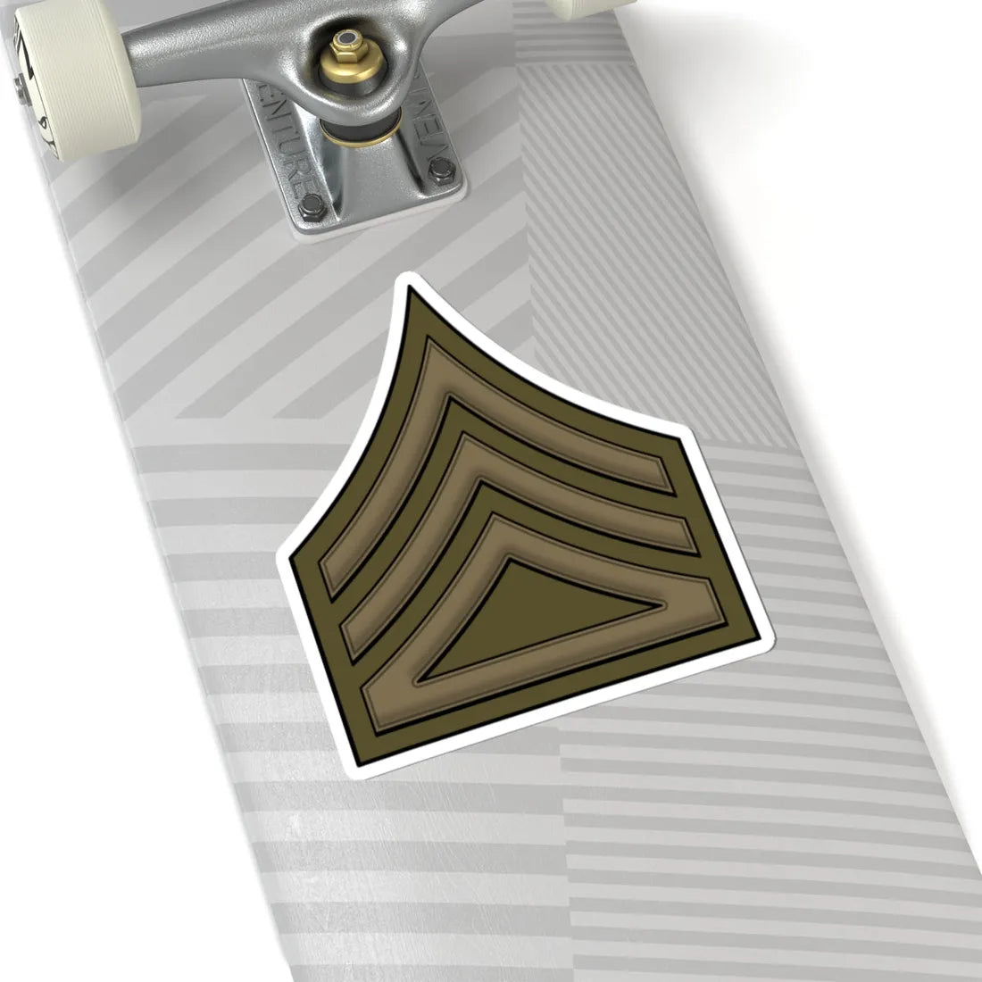 WW1 CompanySupplySgt (United States) (Military Rank) STICKER Vinyl Kiss-Cut Decal - The Sticker Space