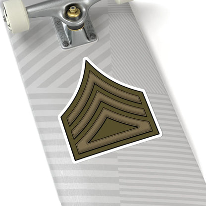 WW1 CompanySupplySgt (United States) (Military Rank) STICKER Vinyl Kiss-Cut Decal - The Sticker Space