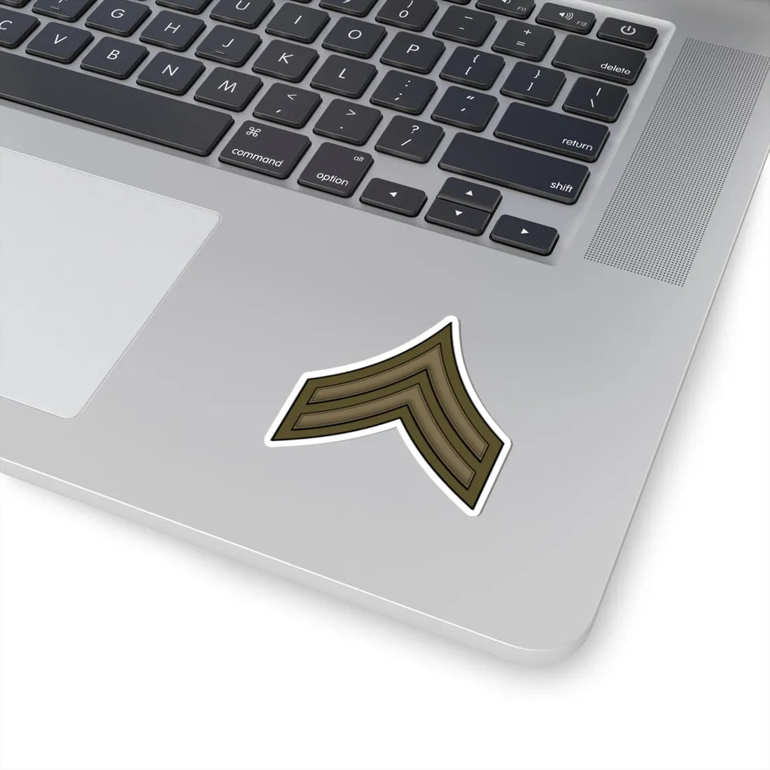WW1 Corporal (United States) (Military Rank) STICKER Vinyl Kiss-Cut Decal - The Sticker Space