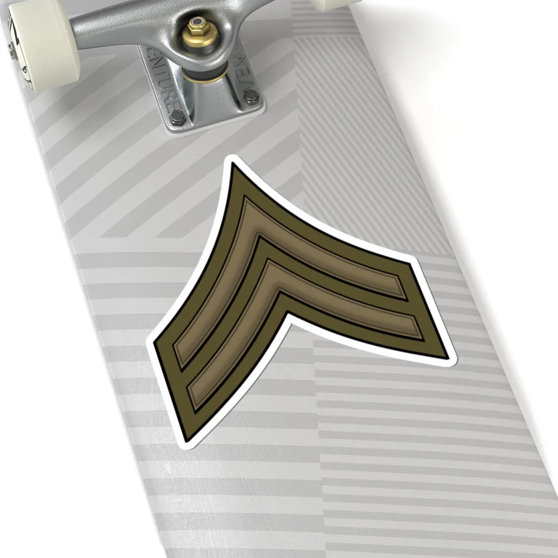 WW1 Corporal (United States) (Military Rank) STICKER Vinyl Kiss-Cut Decal - The Sticker Space