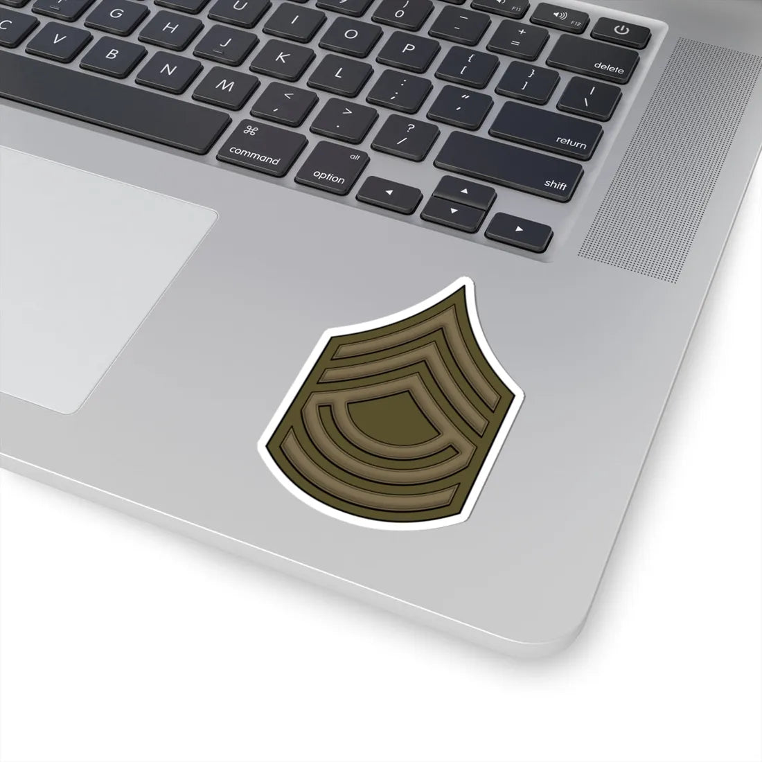 WW1 RegSgtMajor (United States) (Military Rank) STICKER Vinyl Kiss-Cut Decal - The Sticker Space