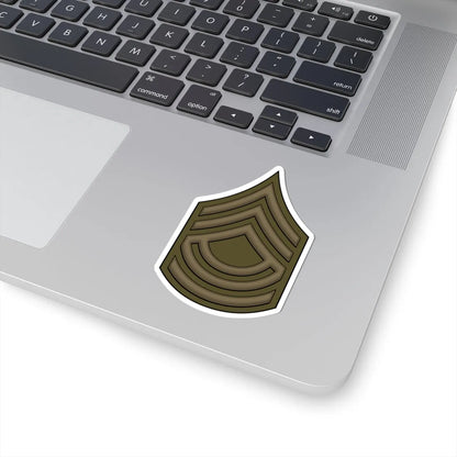 WW1 RegSgtMajor (United States) (Military Rank) STICKER Vinyl Kiss-Cut Decal - The Sticker Space