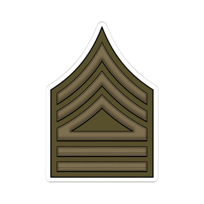 WW1 RegSupplSgt (United States) (Military Rank) STICKER Vinyl Kiss-Cut Decal 4 Inch White - The Sticker Space