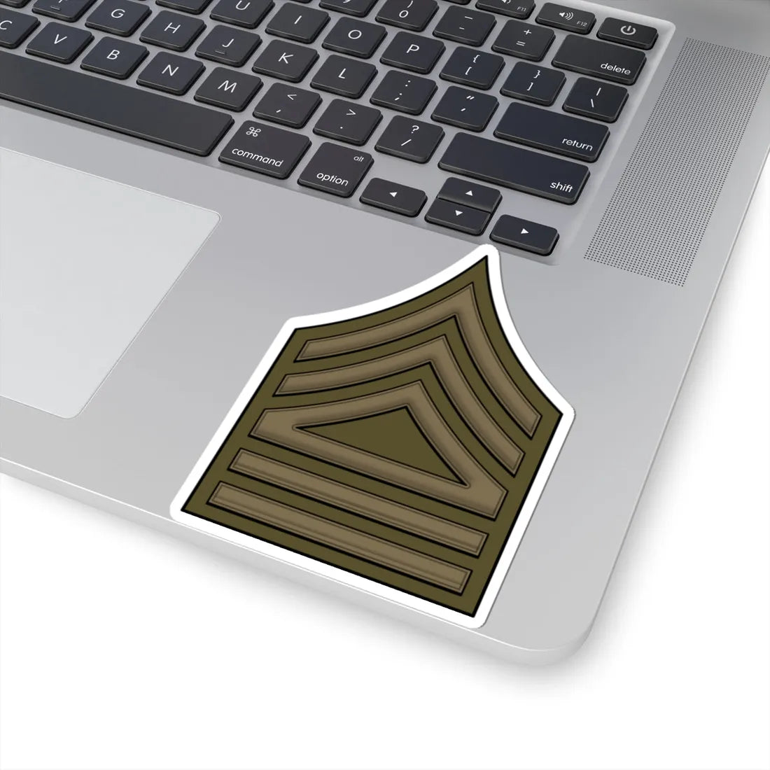 WW1 RegSupplSgt (United States) (Military Rank) STICKER Vinyl Kiss-Cut Decal - The Sticker Space