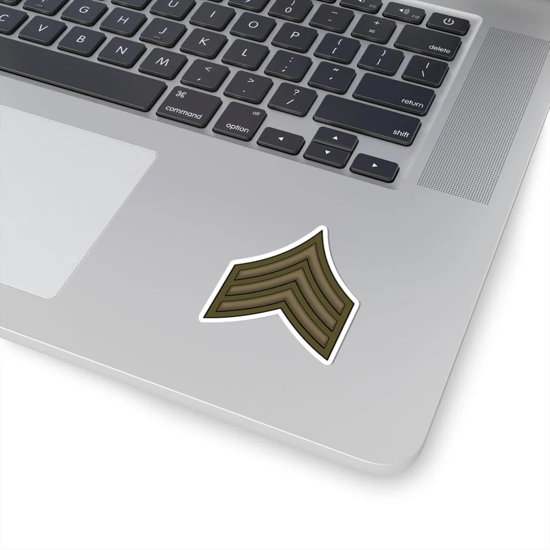 WW1 Sergeant (United States) (Military Rank) STICKER Vinyl Kiss-Cut Decal - The Sticker Space