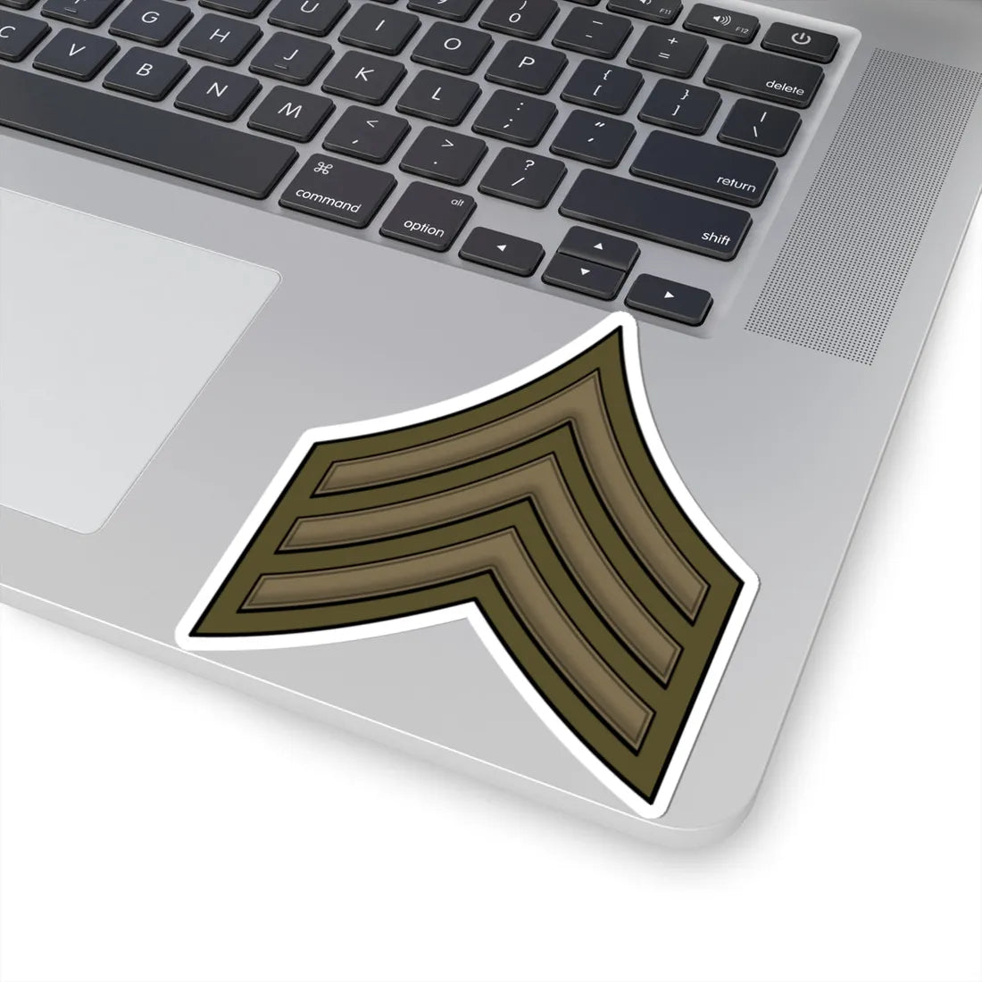 WW1 Sergeant (United States) (Military Rank) STICKER Vinyl Kiss-Cut Decal - The Sticker Space