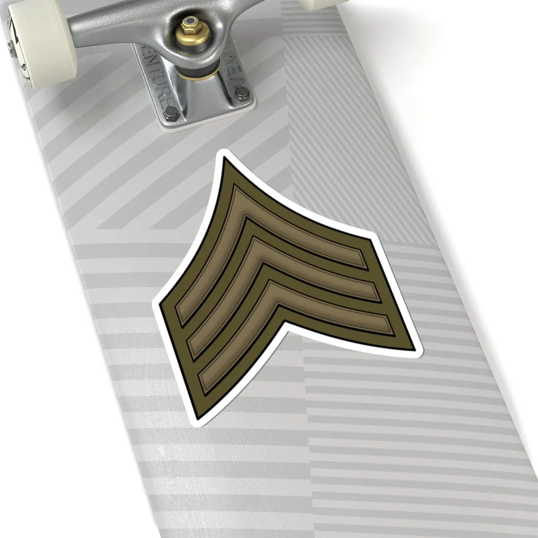 WW1 Sergeant (United States) (Military Rank) STICKER Vinyl Kiss-Cut Decal - The Sticker Space