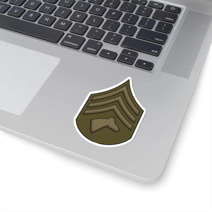 WW1 StableSgt (United States) (Military Rank) STICKER Vinyl Kiss-Cut Decal - The Sticker Space