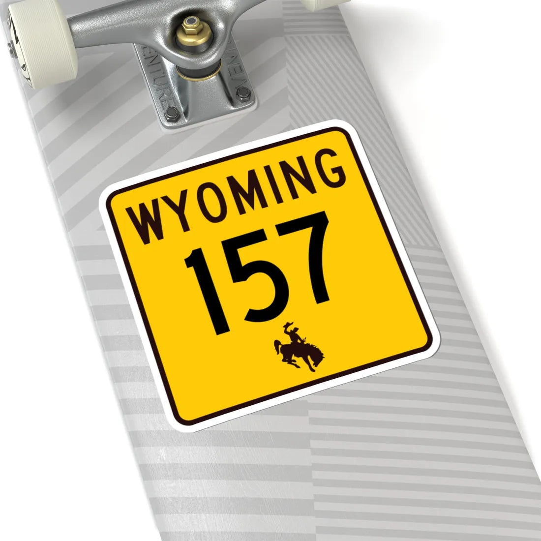 WY-157 (Wyoming) (Road Sign) STICKER Vinyl Kiss-Cut Decal - The Sticker Space