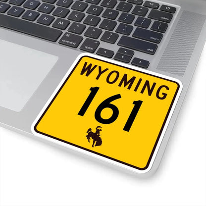 WY-161 (Wyoming) (Road Sign) STICKER Vinyl Kiss-Cut Decal - The Sticker Space