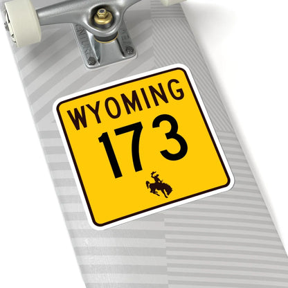 WY-173 (Wyoming) (Road Sign) STICKER Vinyl Kiss-Cut Decal - The Sticker Space