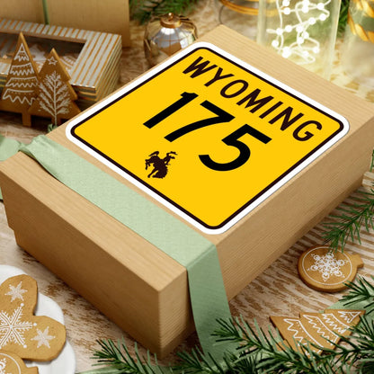 WY-175 (Wyoming) (Road Sign) STICKER Vinyl Kiss-Cut Decal - The Sticker Space
