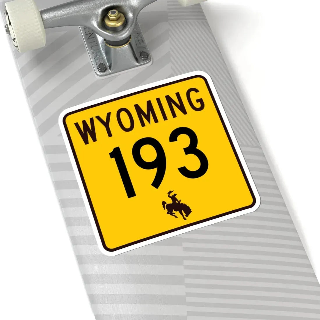 WY-193 (Wyoming) (Road Sign) STICKER Vinyl Kiss-Cut Decal - The Sticker Space