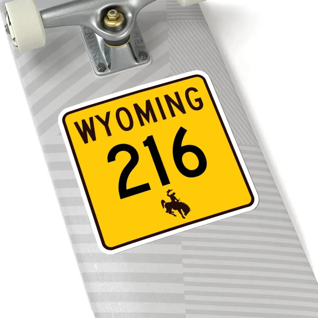 WY-216 (Wyoming) (Road Sign) STICKER Vinyl Kiss-Cut Decal - The Sticker Space