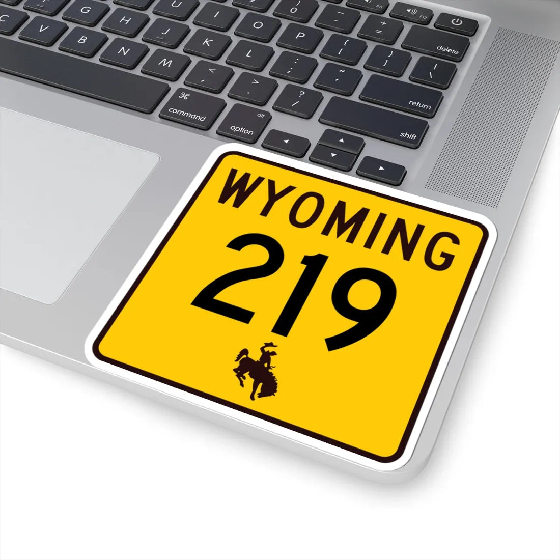 WY-219 (Wyoming) (Road Sign) STICKER Vinyl Kiss-Cut Decal - The Sticker Space