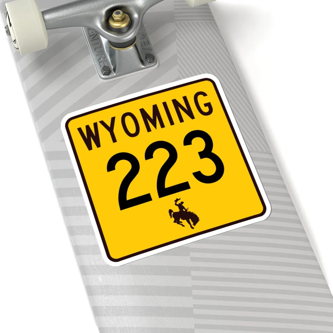 WY-223 (Wyoming) (Road Sign) STICKER Vinyl Kiss-Cut Decal - The Sticker Space