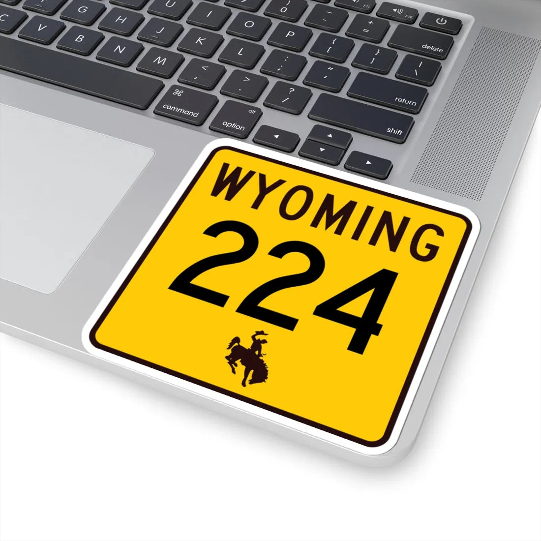 WY-224 (Wyoming) (Road Sign) STICKER Vinyl Kiss-Cut Decal - The Sticker Space