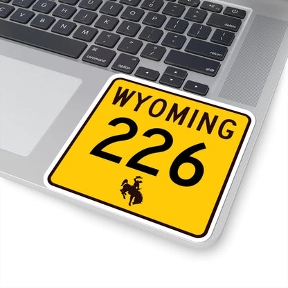 WY-226 (Wyoming) (Road Sign) STICKER Vinyl Kiss-Cut Decal - The Sticker Space