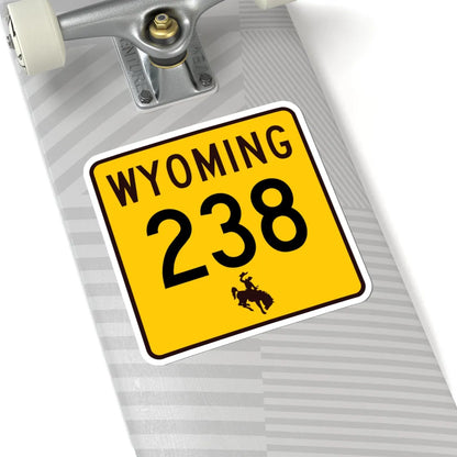 WY-238 (Wyoming) (Road Sign) STICKER Vinyl Kiss-Cut Decal - The Sticker Space