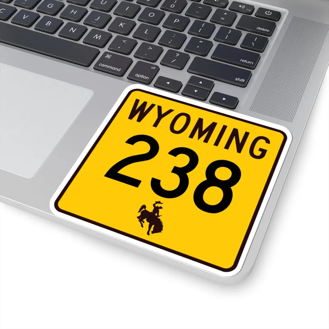 WY-238 (Wyoming) (Road Sign) STICKER Vinyl Kiss-Cut Decal - The Sticker Space