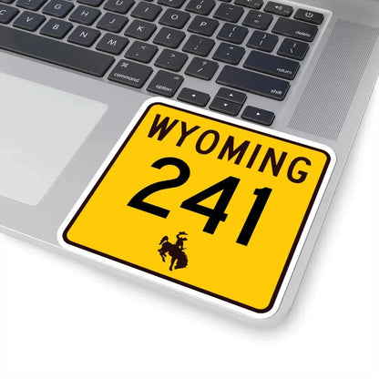 WY-241 (Wyoming) (Road Sign) STICKER Vinyl Kiss-Cut Decal - The Sticker Space