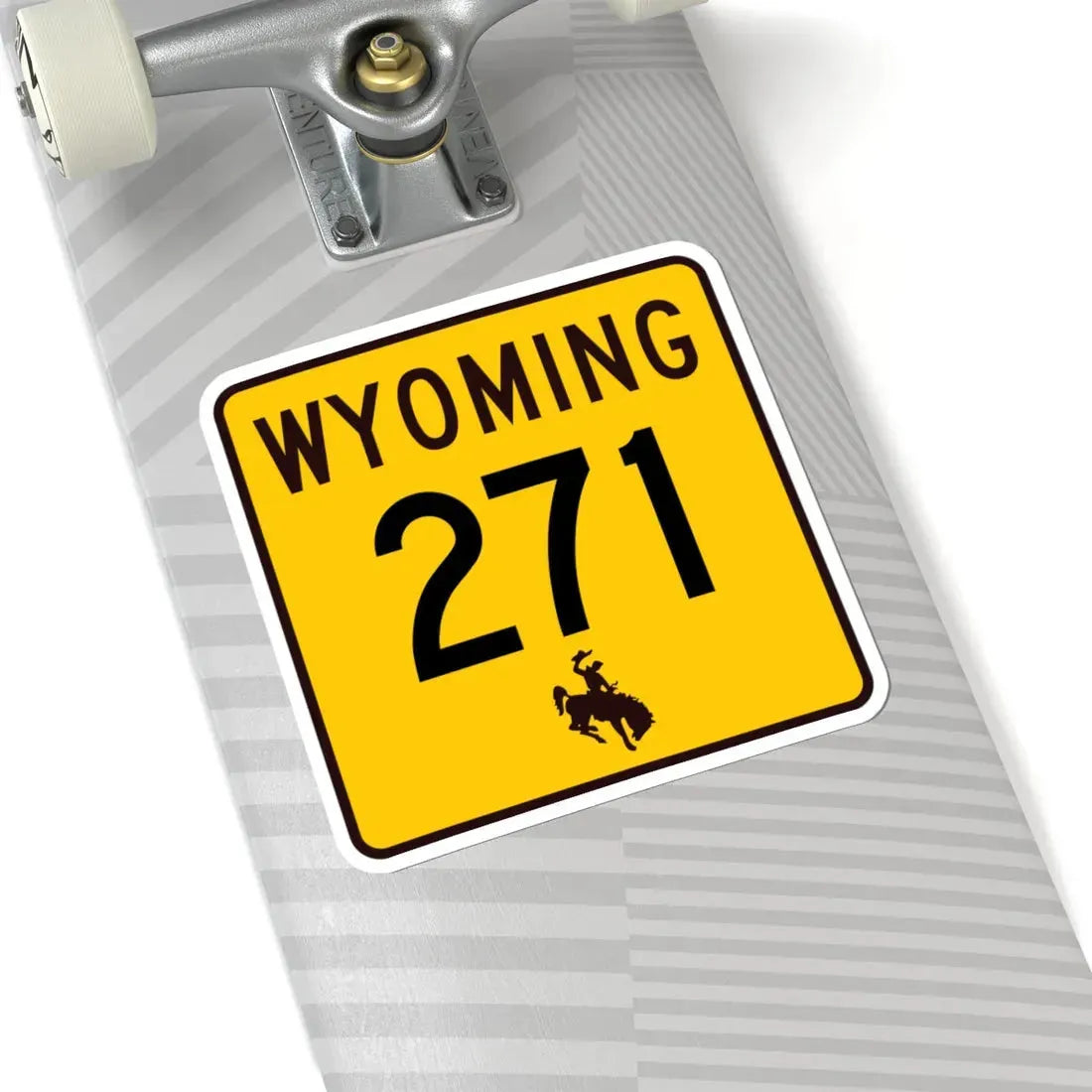 WY-271 (Wyoming) (Road Sign) STICKER Vinyl Kiss-Cut Decal - The Sticker Space