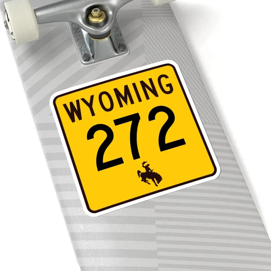 WY-272 (Wyoming) (Road Sign) STICKER Vinyl Kiss-Cut Decal - The Sticker Space