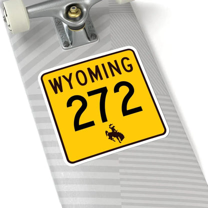 WY-272 (Wyoming) (Road Sign) STICKER Vinyl Kiss-Cut Decal - The Sticker Space