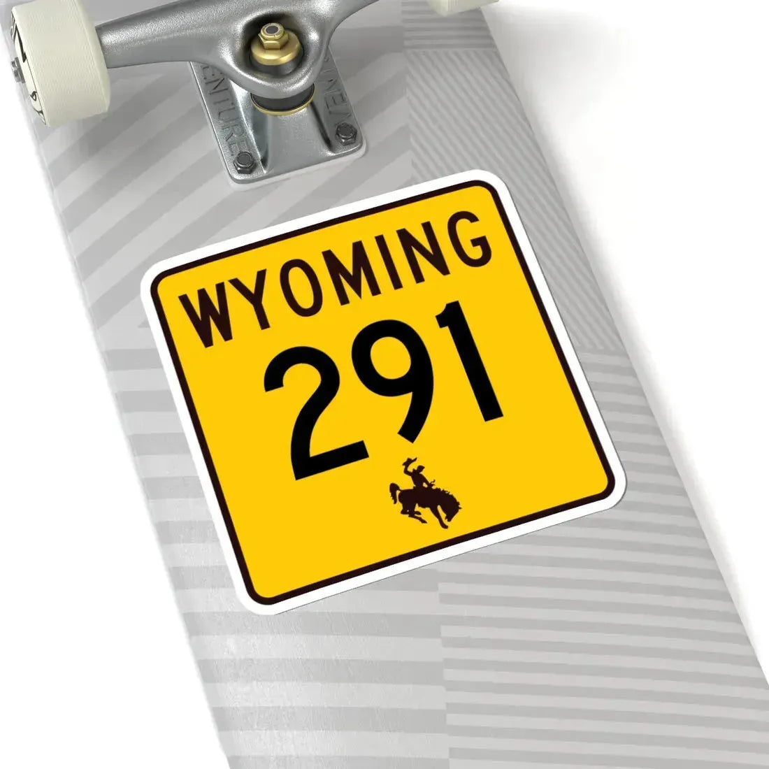WY-291 (Wyoming) (Road Sign) STICKER Vinyl Kiss-Cut Decal - The Sticker Space