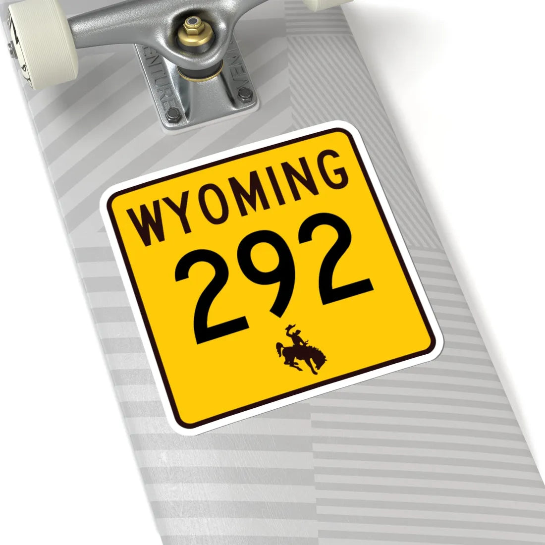 WY-292 (Wyoming) (Road Sign) STICKER Vinyl Kiss-Cut Decal - The Sticker Space