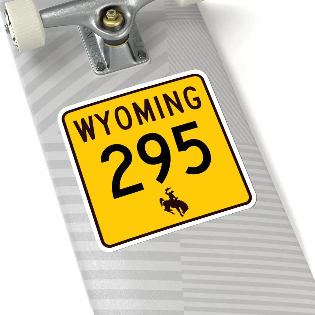 WY-295 (Wyoming) (Road Sign) STICKER Vinyl Kiss-Cut Decal - The Sticker Space