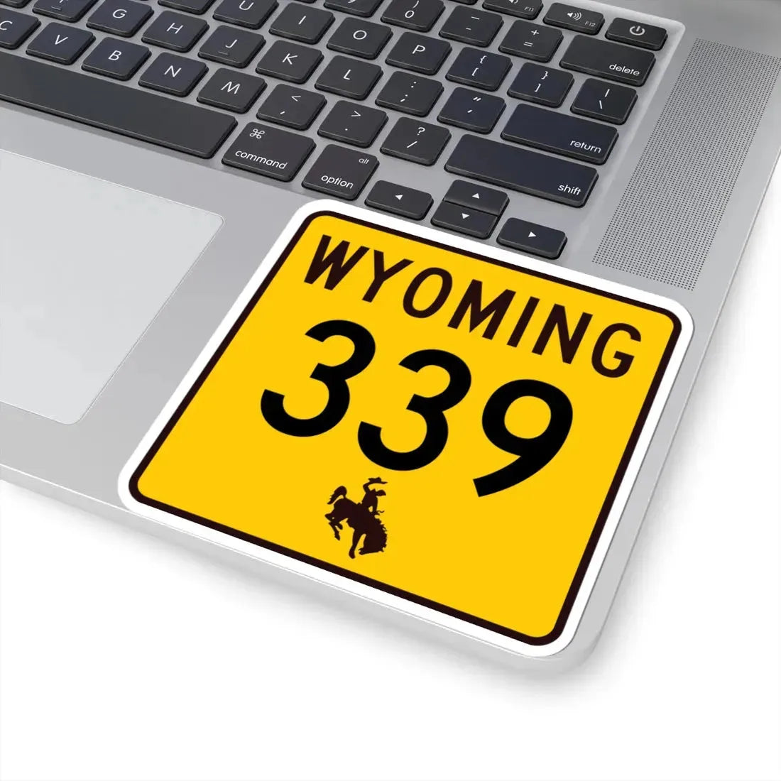 WY-339 (Wyoming) (Road Sign) STICKER Vinyl Kiss-Cut Decal - The Sticker Space