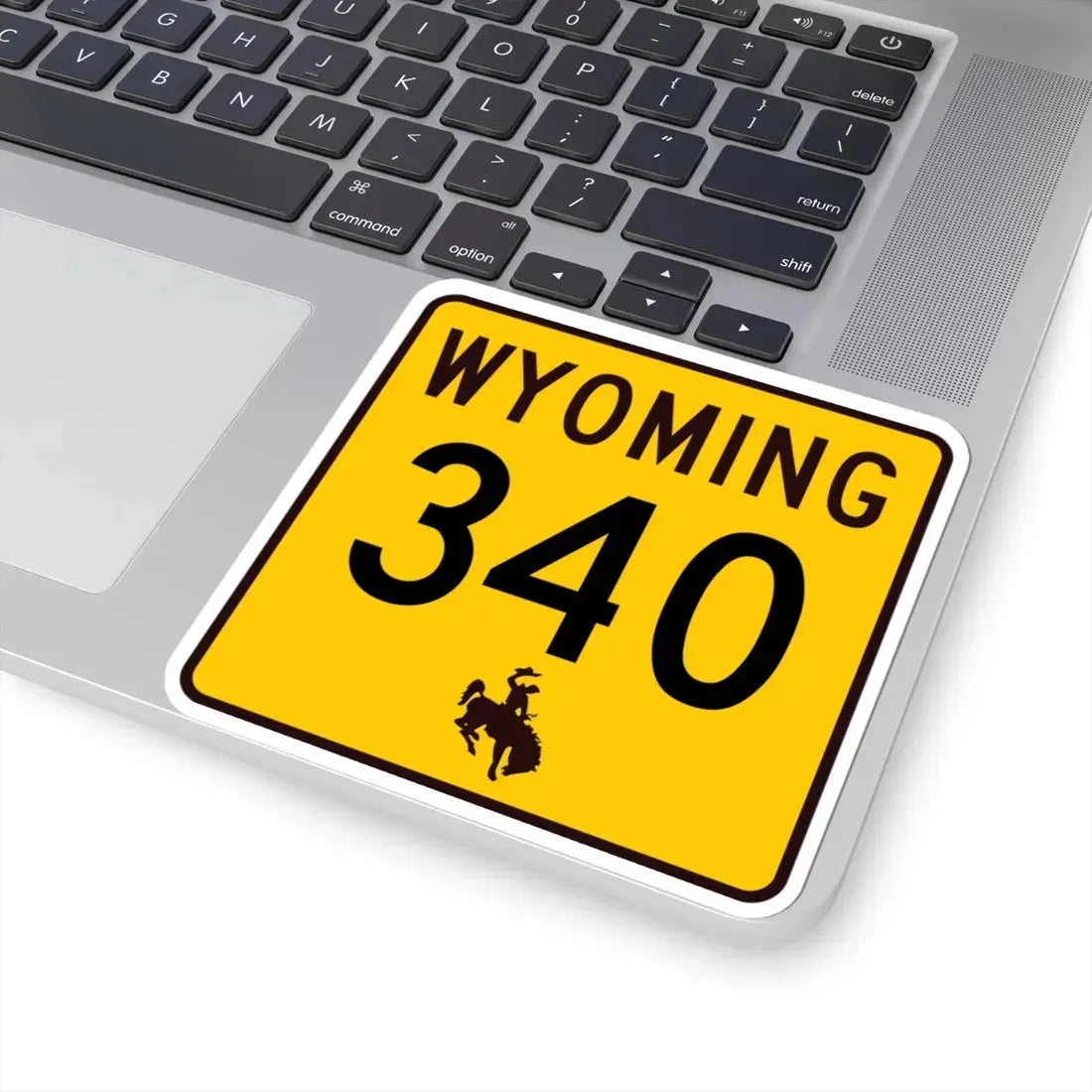 WY-340 (Wyoming) (Road Sign) STICKER Vinyl Kiss-Cut Decal - The Sticker Space