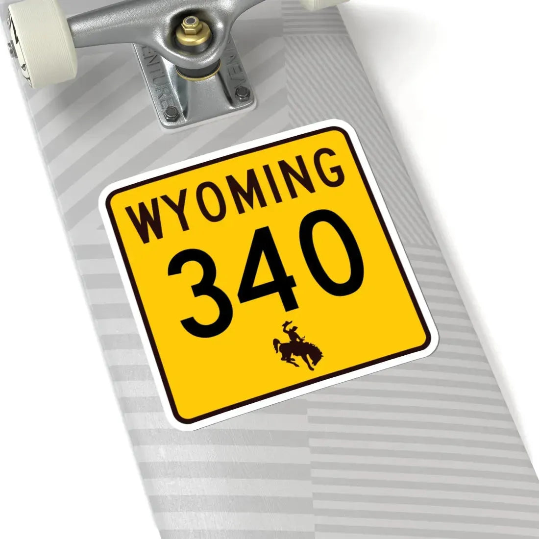 WY-340 (Wyoming) (Road Sign) STICKER Vinyl Kiss-Cut Decal - The Sticker Space